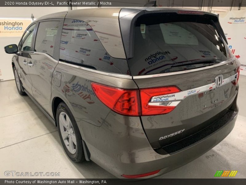 Pacific Pewter Metallic / Mocha 2020 Honda Odyssey EX-L
