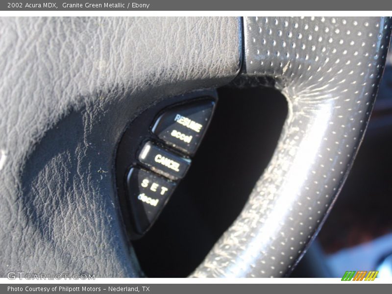 Granite Green Metallic / Ebony 2002 Acura MDX