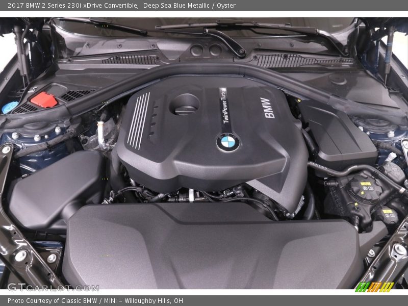  2017 2 Series 230i xDrive Convertible Engine - 2.0 Liter DI TwinPower Turbocharged DOHC 16-Valve VVT 4 Cylinder