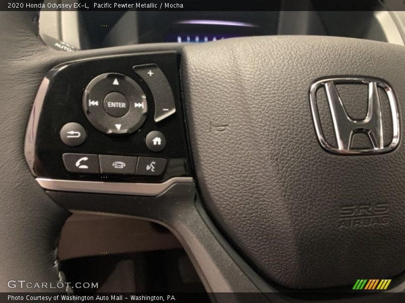 Pacific Pewter Metallic / Mocha 2020 Honda Odyssey EX-L
