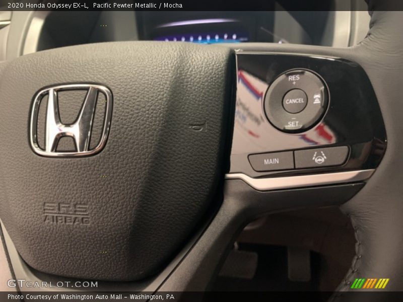 Pacific Pewter Metallic / Mocha 2020 Honda Odyssey EX-L