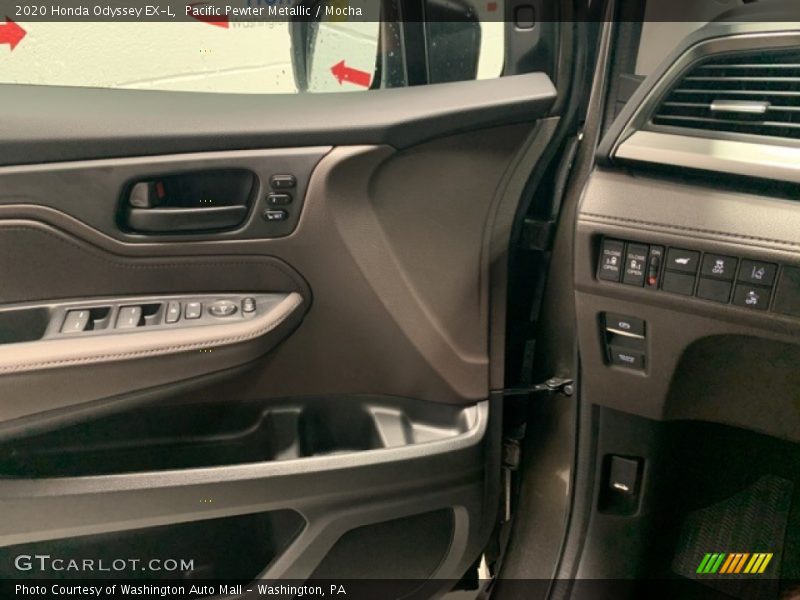 Pacific Pewter Metallic / Mocha 2020 Honda Odyssey EX-L