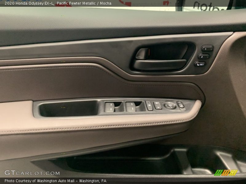 Pacific Pewter Metallic / Mocha 2020 Honda Odyssey EX-L