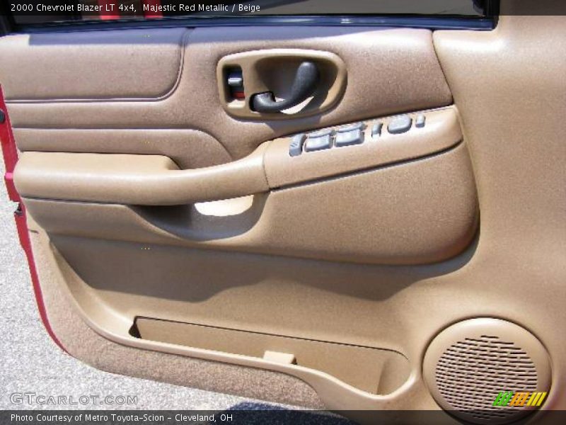 Majestic Red Metallic / Beige 2000 Chevrolet Blazer LT 4x4