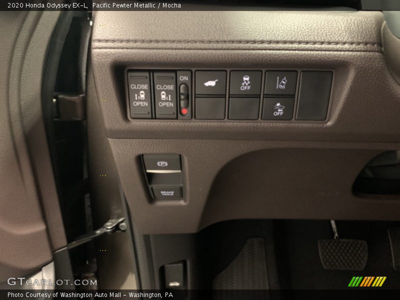 Pacific Pewter Metallic / Mocha 2020 Honda Odyssey EX-L