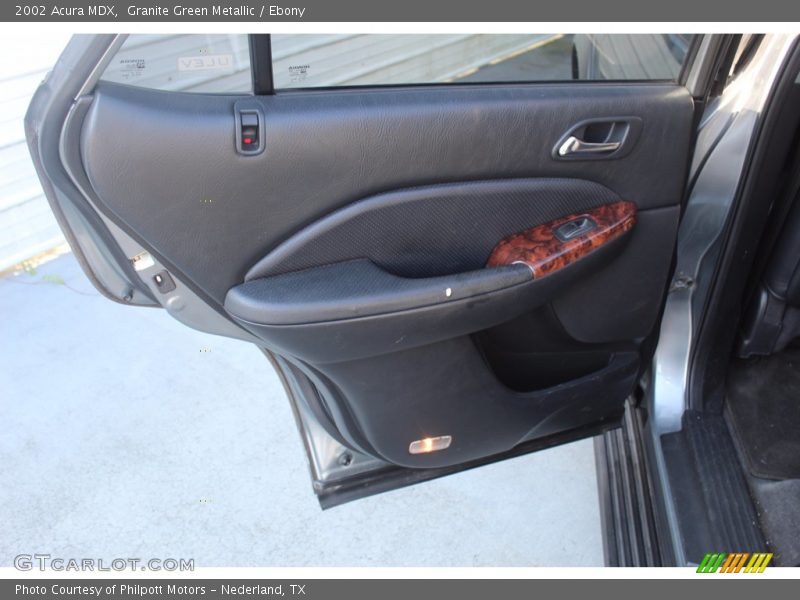 Granite Green Metallic / Ebony 2002 Acura MDX