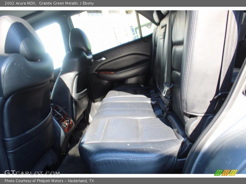 Granite Green Metallic / Ebony 2002 Acura MDX