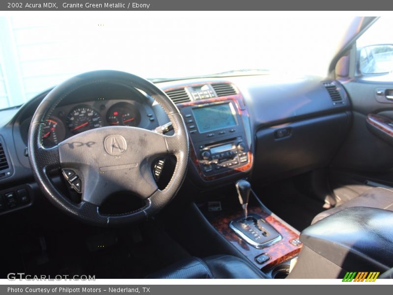 Granite Green Metallic / Ebony 2002 Acura MDX