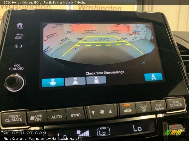 Pacific Pewter Metallic / Mocha 2020 Honda Odyssey EX-L
