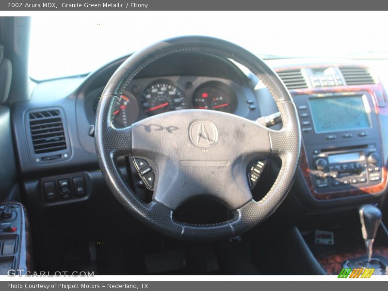 Granite Green Metallic / Ebony 2002 Acura MDX