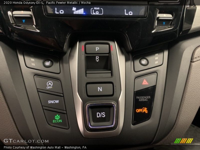 Pacific Pewter Metallic / Mocha 2020 Honda Odyssey EX-L