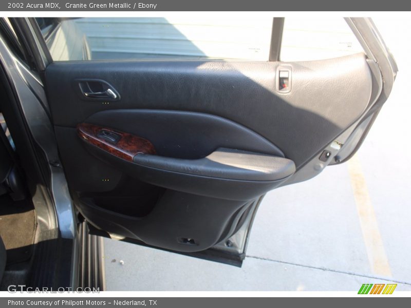 Granite Green Metallic / Ebony 2002 Acura MDX