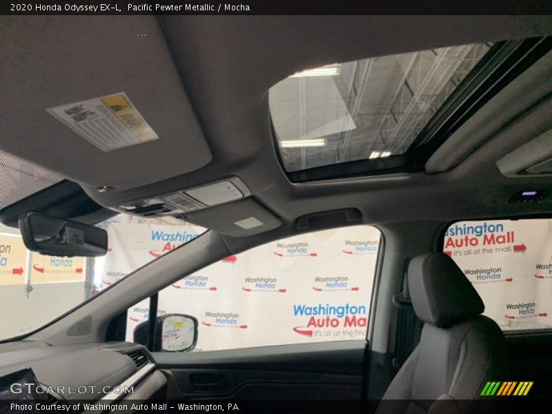 Pacific Pewter Metallic / Mocha 2020 Honda Odyssey EX-L