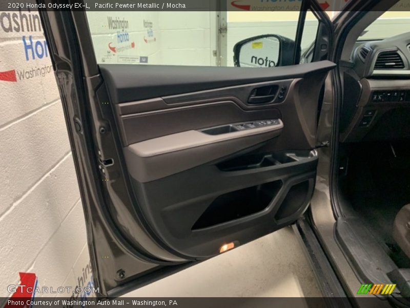 Pacific Pewter Metallic / Mocha 2020 Honda Odyssey EX-L