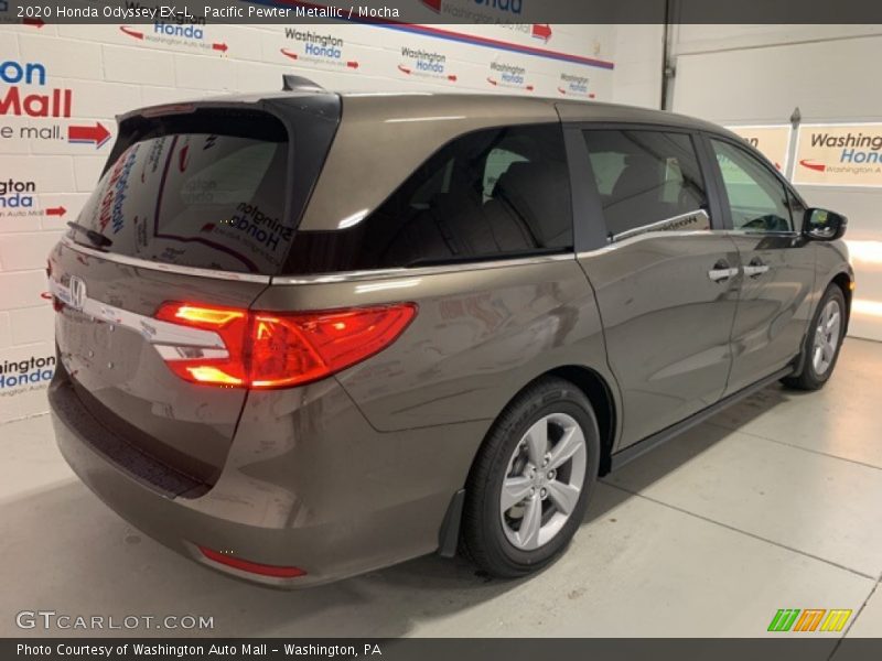 Pacific Pewter Metallic / Mocha 2020 Honda Odyssey EX-L