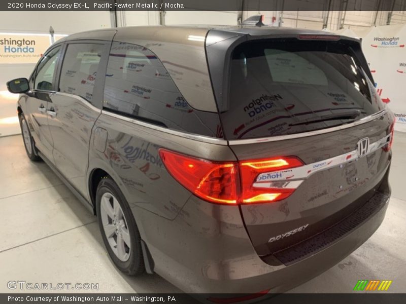Pacific Pewter Metallic / Mocha 2020 Honda Odyssey EX-L