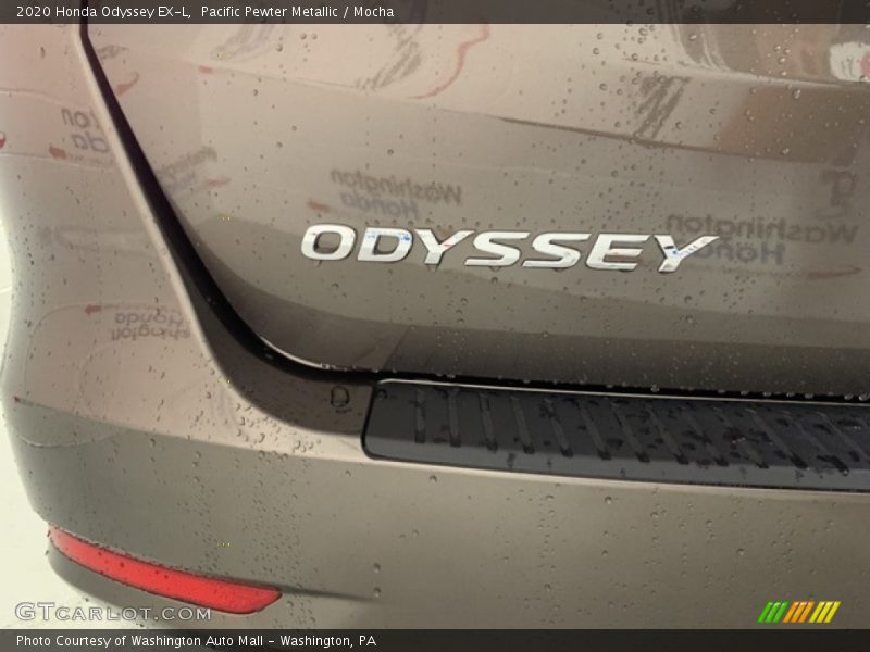 Pacific Pewter Metallic / Mocha 2020 Honda Odyssey EX-L