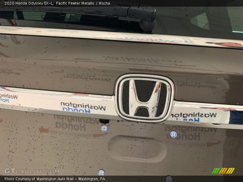 Pacific Pewter Metallic / Mocha 2020 Honda Odyssey EX-L