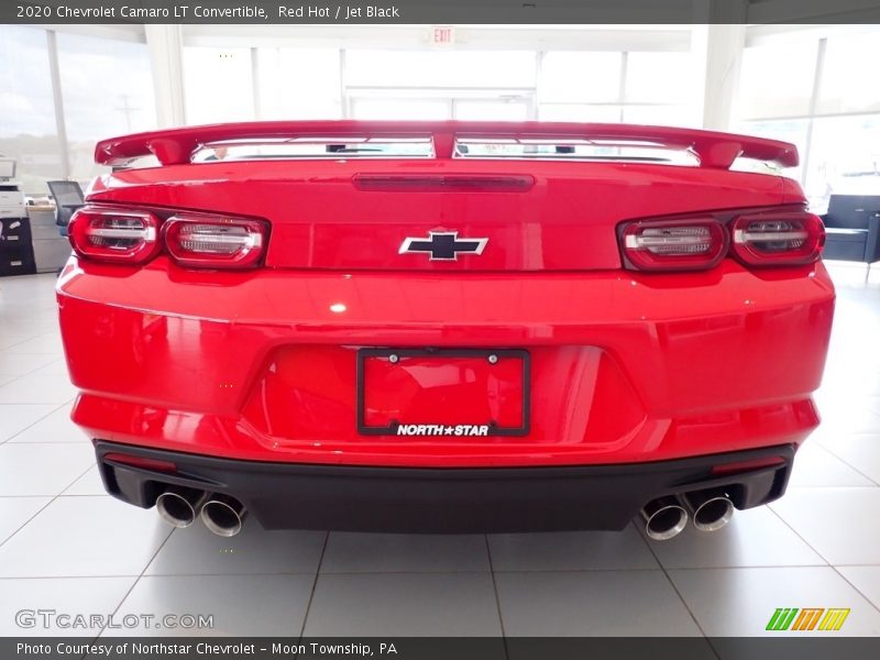Red Hot / Jet Black 2020 Chevrolet Camaro LT Convertible
