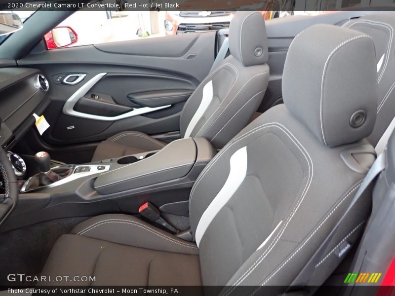 Front Seat of 2020 Camaro LT Convertible