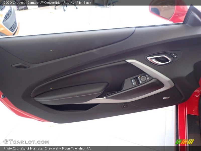 Door Panel of 2020 Camaro LT Convertible