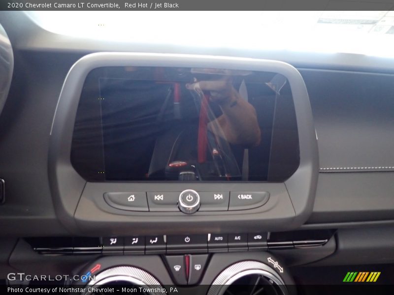 Red Hot / Jet Black 2020 Chevrolet Camaro LT Convertible