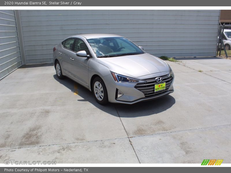 Stellar Silver / Gray 2020 Hyundai Elantra SE
