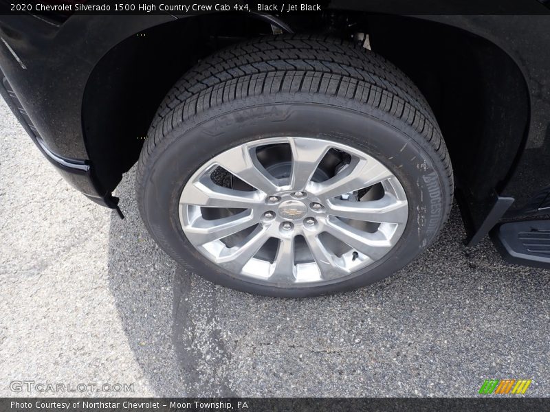 Black / Jet Black 2020 Chevrolet Silverado 1500 High Country Crew Cab 4x4