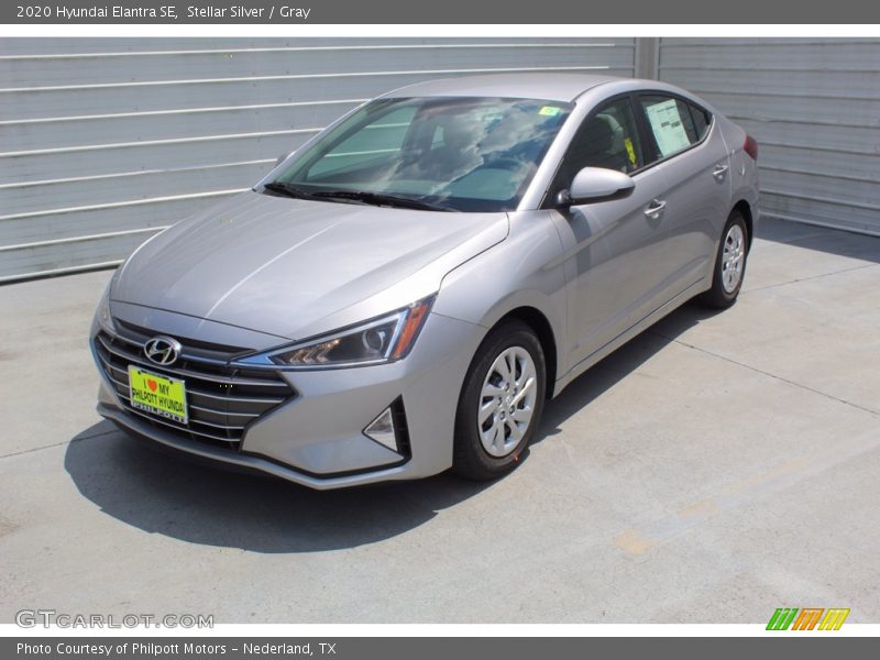 Stellar Silver / Gray 2020 Hyundai Elantra SE