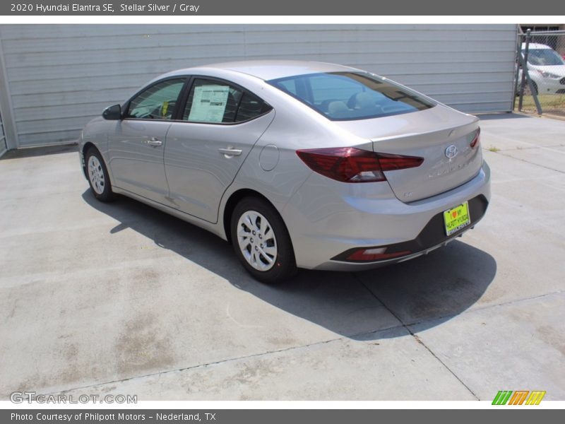 Stellar Silver / Gray 2020 Hyundai Elantra SE