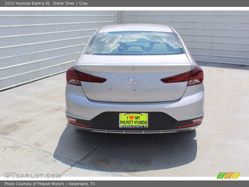 Stellar Silver / Gray 2020 Hyundai Elantra SE