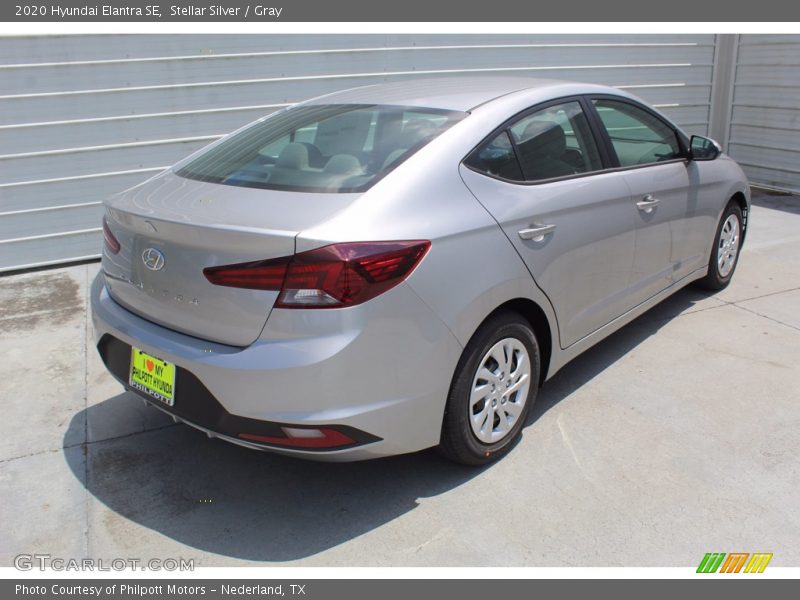 Stellar Silver / Gray 2020 Hyundai Elantra SE