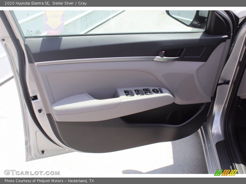 Stellar Silver / Gray 2020 Hyundai Elantra SE