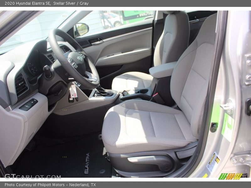 Stellar Silver / Gray 2020 Hyundai Elantra SE