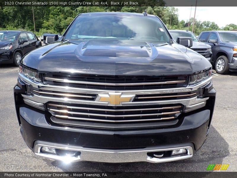 Black / Jet Black 2020 Chevrolet Silverado 1500 High Country Crew Cab 4x4