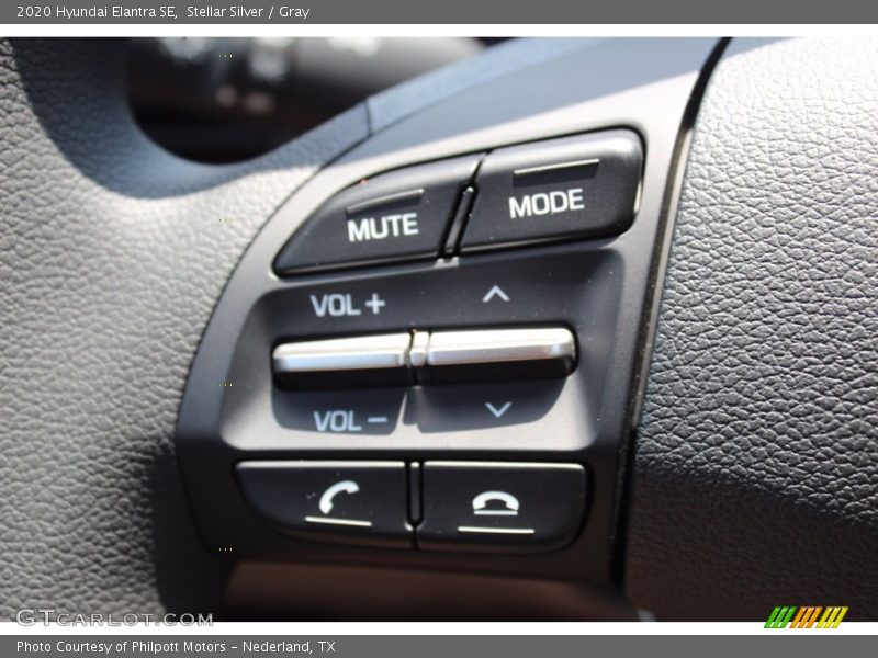 Stellar Silver / Gray 2020 Hyundai Elantra SE