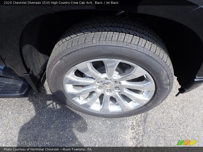 Black / Jet Black 2020 Chevrolet Silverado 1500 High Country Crew Cab 4x4