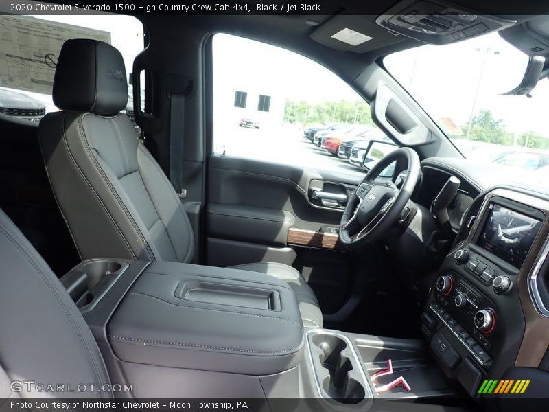 Black / Jet Black 2020 Chevrolet Silverado 1500 High Country Crew Cab 4x4