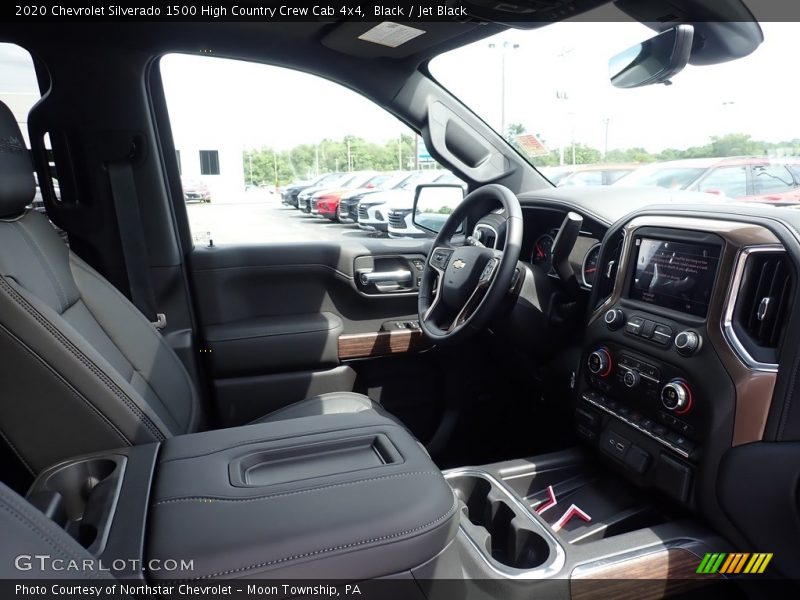 Black / Jet Black 2020 Chevrolet Silverado 1500 High Country Crew Cab 4x4