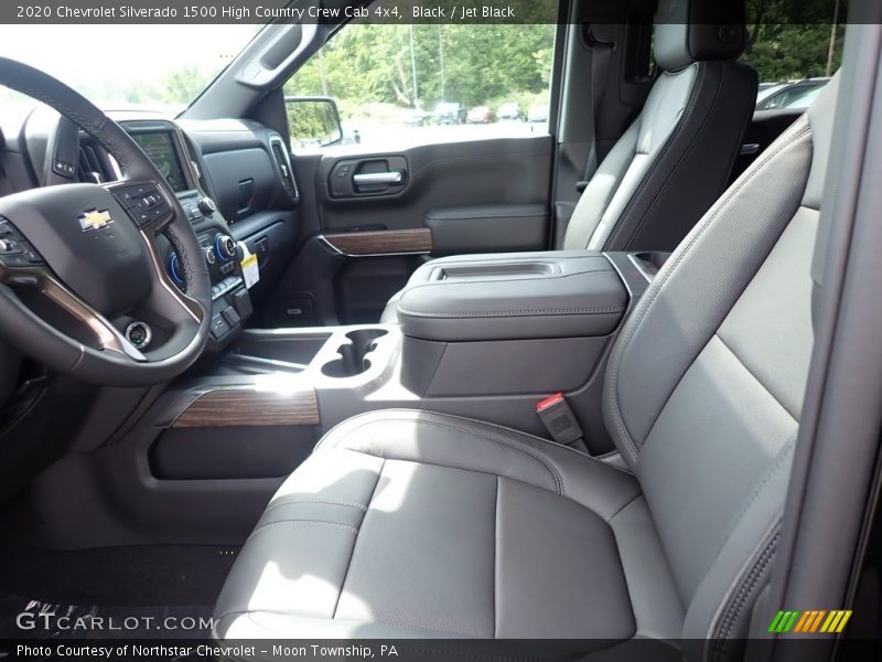 Black / Jet Black 2020 Chevrolet Silverado 1500 High Country Crew Cab 4x4