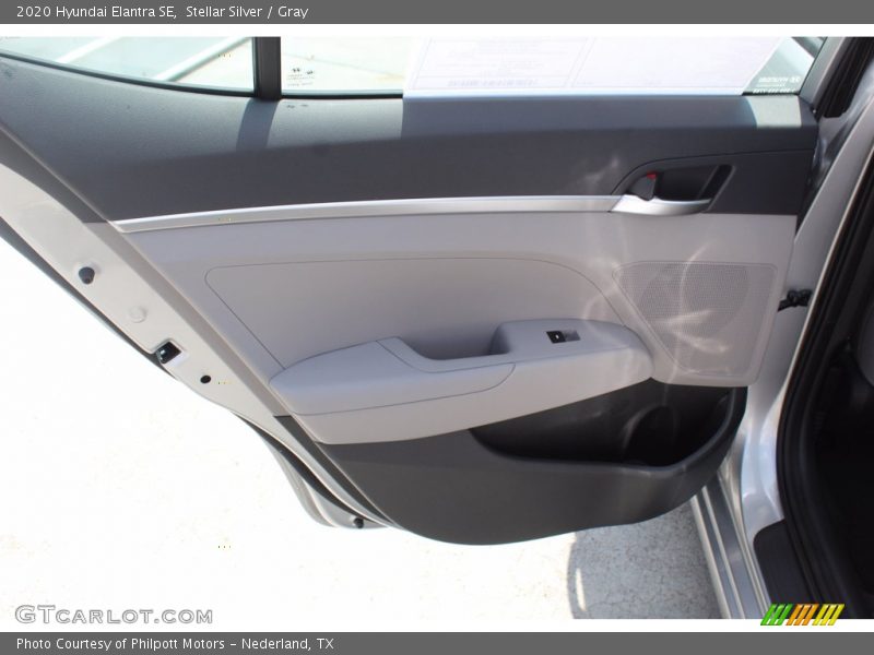 Stellar Silver / Gray 2020 Hyundai Elantra SE