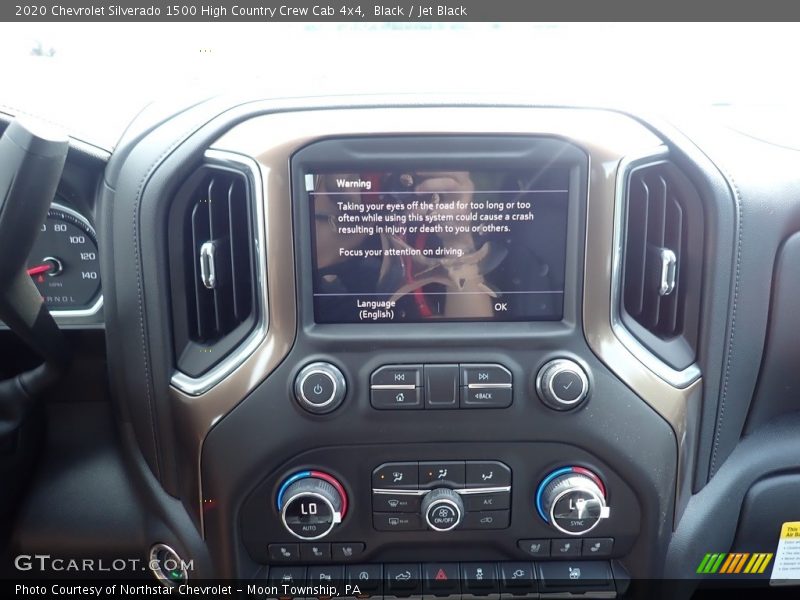 Black / Jet Black 2020 Chevrolet Silverado 1500 High Country Crew Cab 4x4