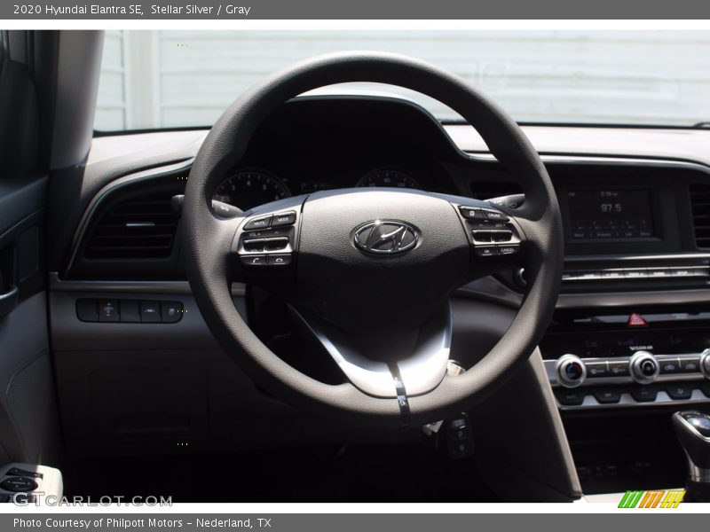 Stellar Silver / Gray 2020 Hyundai Elantra SE