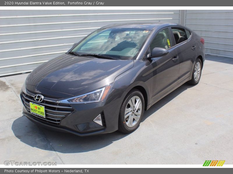 Portofino Gray / Gray 2020 Hyundai Elantra Value Edition