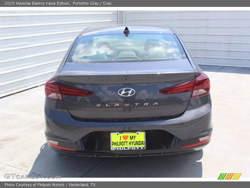 Portofino Gray / Gray 2020 Hyundai Elantra Value Edition