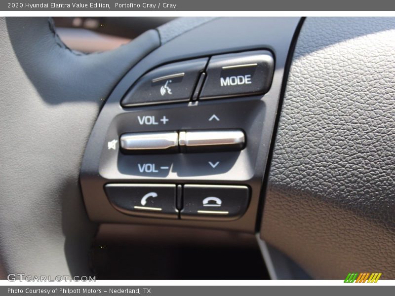 Portofino Gray / Gray 2020 Hyundai Elantra Value Edition