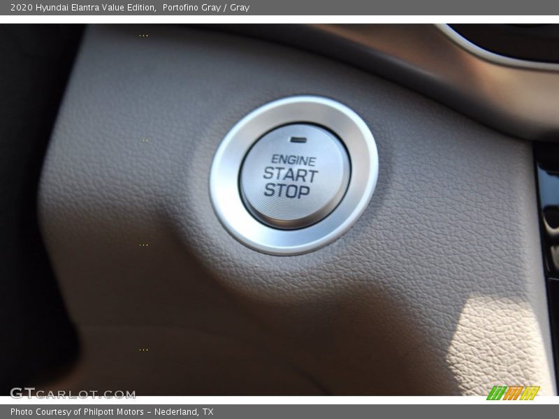 Portofino Gray / Gray 2020 Hyundai Elantra Value Edition
