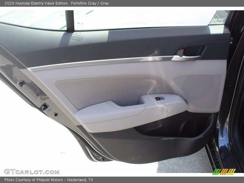 Portofino Gray / Gray 2020 Hyundai Elantra Value Edition