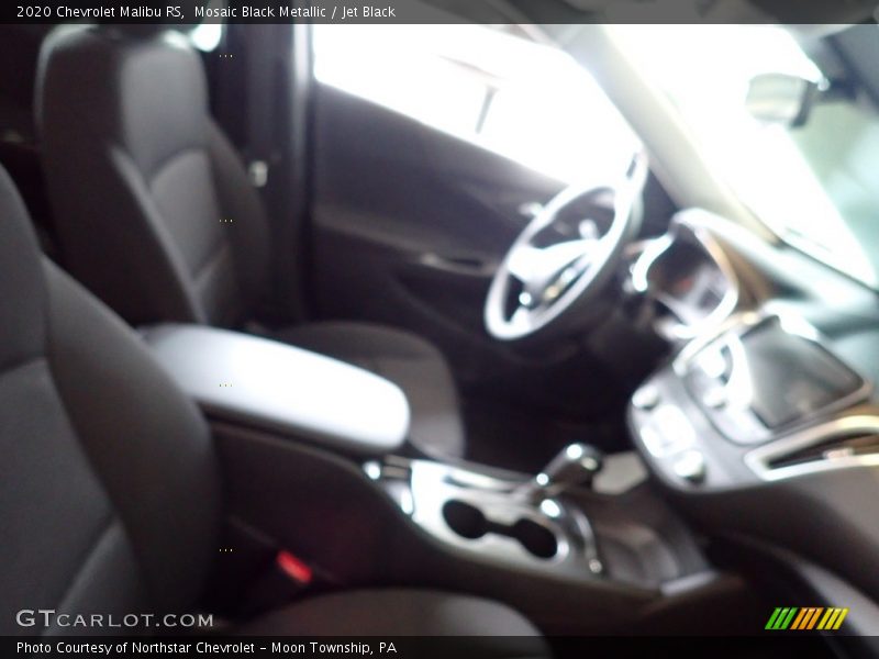 Mosaic Black Metallic / Jet Black 2020 Chevrolet Malibu RS