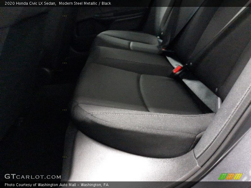 Modern Steel Metallic / Black 2020 Honda Civic LX Sedan